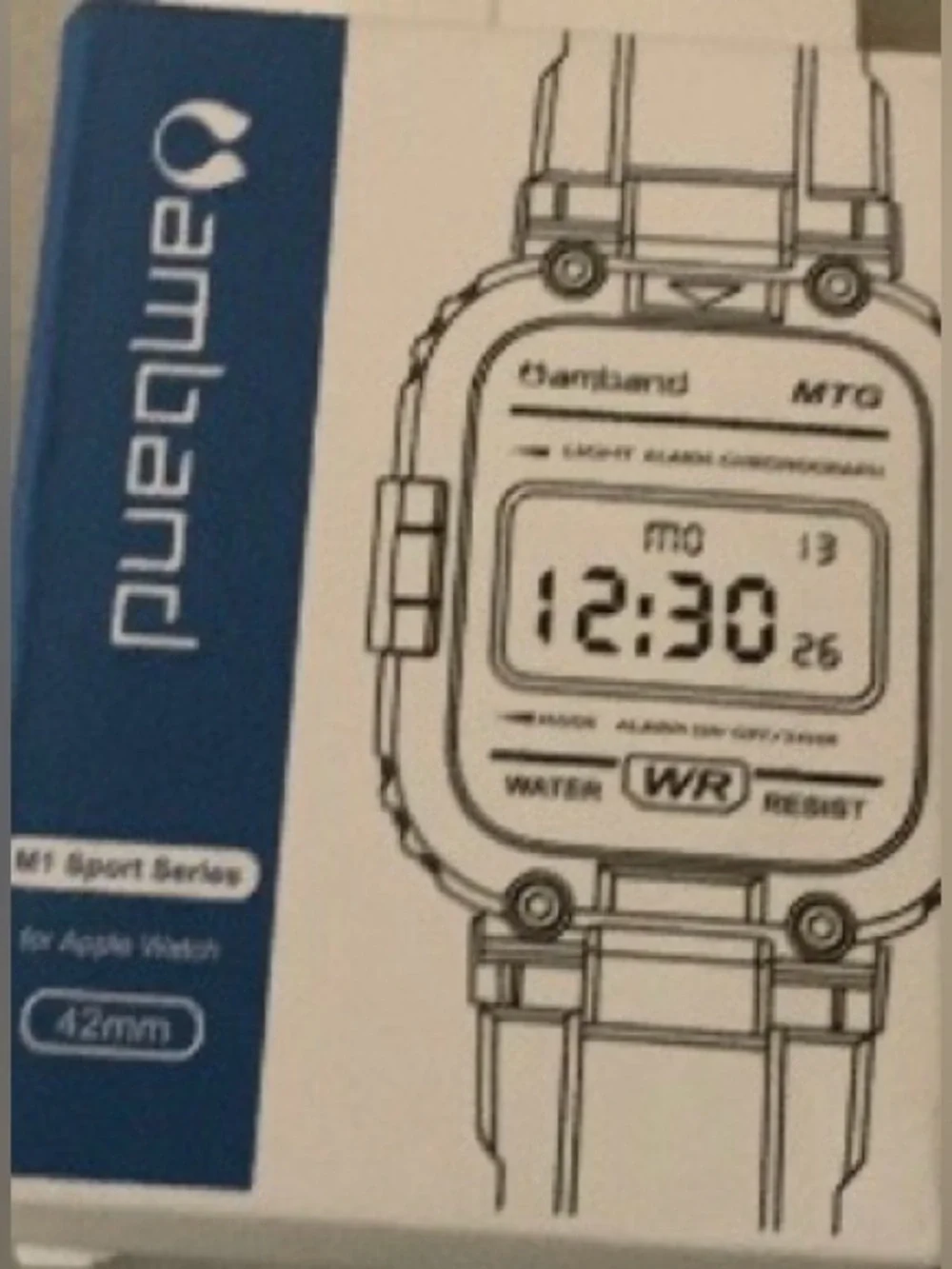 Smartwatch Band M1 Sport Rugged Tactical - Series 11,10 Size 42mm MEN WOMEN